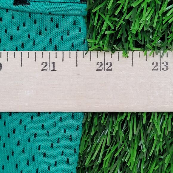 Vintage Gitano Cardigan Womens Small 22x26 Baggy Blue-Green 90s Y2K - Picture 9 of 13